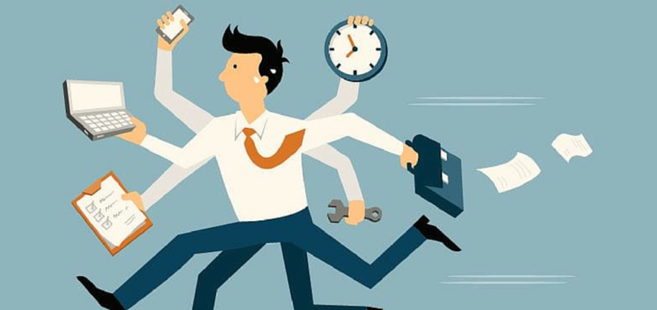 Is a very busy man. Is a very busy man